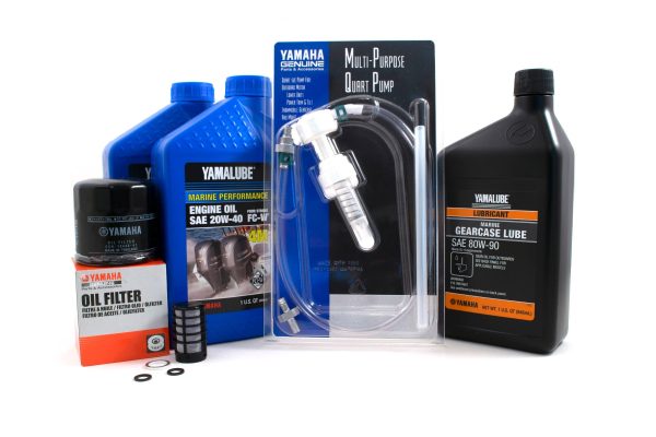 Yamaha 20 Hour Service Maintenance Kit - Yamalube 20W-40 - F25A - 2009-2019 Sale