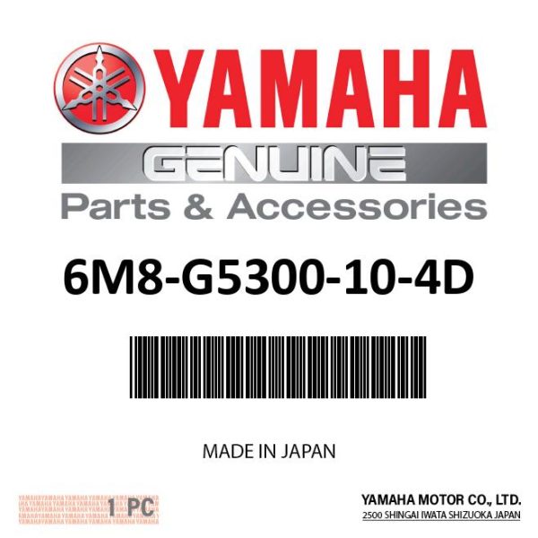 Yamaha 6M8-G5300-10-4D - Lower Unit Assembly on Sale