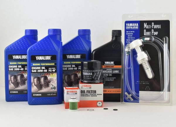 Yamaha 20 Hour Service Maintenance Kit - Yamalube 20W-40 - F70 - All Models Online Sale