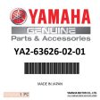 Yamaha YA2-63626-02-01 - Fuel pipe 2, compl Online Hot Sale