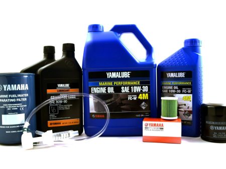 Yamaha 20 Hour Service Maintenance Kit - Yamalube 10W-30 - F175 F200 2.8L - All Models Discount