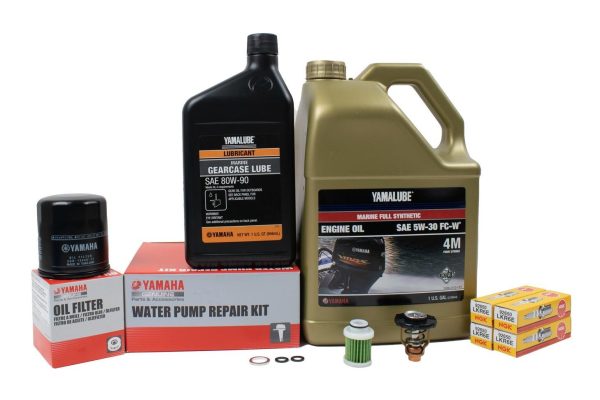 Yamaha 300 Hour Service Maintenance Kit - Yamalube 5W-30 Synthetic- VF115 SHO - All Models on Sale