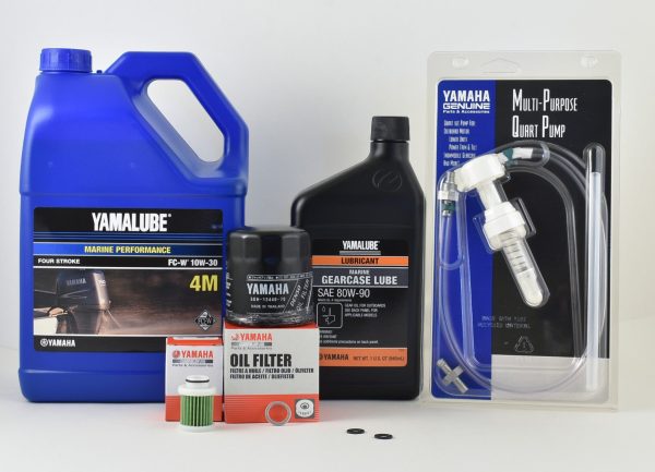 Yamaha 20 Hour Service Maintenance Kit - VF115 SHO - Yamalube 10W-30 For Cheap