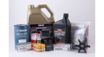 Yamaha 100 Hour Service Maintenance Kit with Cooling & HD Gear Lube - VF115 SHO - Yamalube 5W-30 Synthetic For Cheap