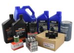 Yamaha 100 Hour Service Maintenance Kit with Cooling - Yamalube 10W-30 - F200 & F225 3.3L V6 - 2011-Current For Cheap