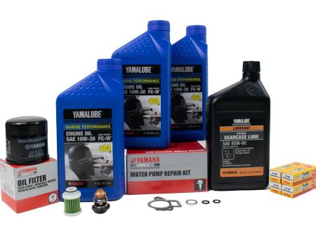 Yamaha 300 Hour Service Maintenance Kit - Yamalube 10W-30 - F50 - 2006-2020 Cheap