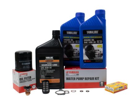 Yamaha 300 Hour Service Maintenance Kit - Yamalube 10W-30 - F25 - 2005 Sale