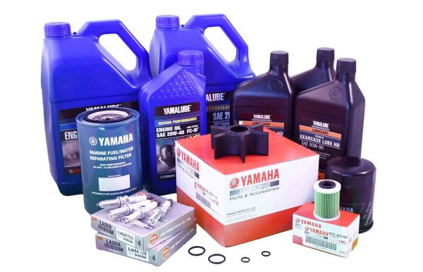 Yamaha 100 Hour Service Maintenance Kit With Cooling - Yamalube 20W-40 - XF245 - All Models For Discount