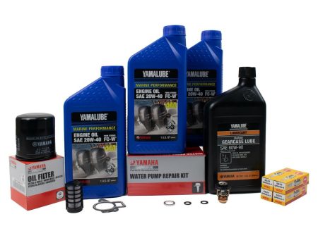 Yamaha 300 Hour Service Maintenance Kit - Yamalube 20W-40 - F50 - 2000-2004 on Sale