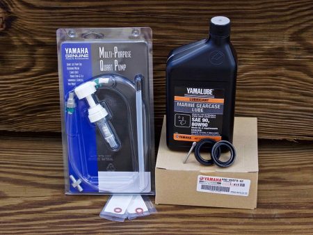 Yamaha 6N6-W0078-02-00 - Lower Unit Water Pump Repair Gear Oil Kit w  Multipurpose Pump - F115 - 2000-2001 For Cheap