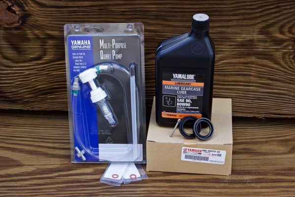 Yamaha 6N6-W0078-02-00 - Lower Unit Water Pump Repair Gear Oil Kit w  Multipurpose Pump - F115 - 2000-2001 For Cheap