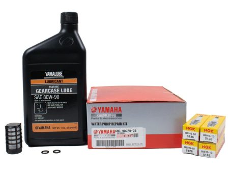 Yamaha 100 Hour Service Maintenance Kit w  Cooling - 115 2-Stroke - 2000-2009 Hot on Sale