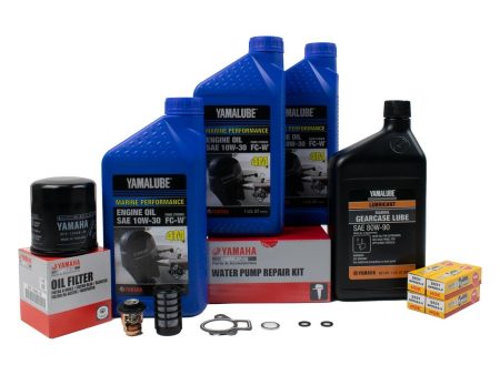 Yamaha 300 Hour Service Maintenance Kit - Yamalube 10W-30 - F50 - 1997-1999 Online now