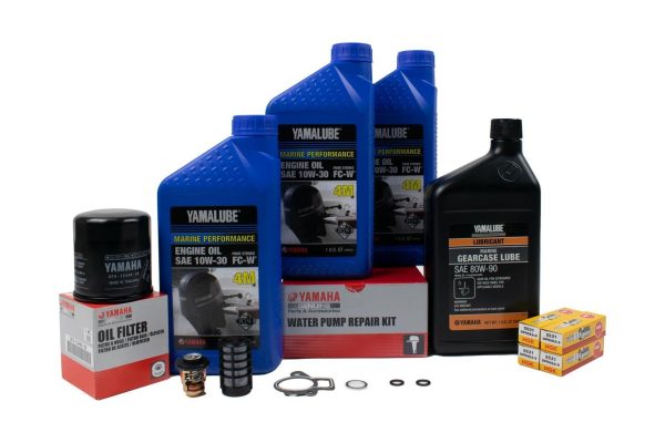 Yamaha 300 Hour Service Maintenance Kit - Yamalube 10W-30 - F50 - 1997-1999 Online now