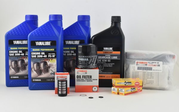 Yamaha 100 Hour Service Maintenance Kit with Cooling - Yamalube 20W-40 - T60 - 2003-2004 Discount