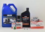 Yamaha 100 Hour Service Maintenance Kit with Cooling - Yamalube 20W-40 - F90A - 2006-2017 Online now