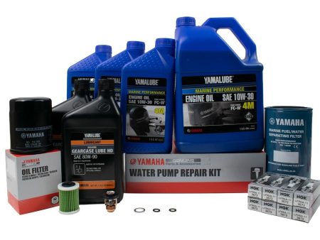 Yamaha 300 Hour Service Maintenance Kit - Yamalube 10W-30 - F350 - All Models Supply