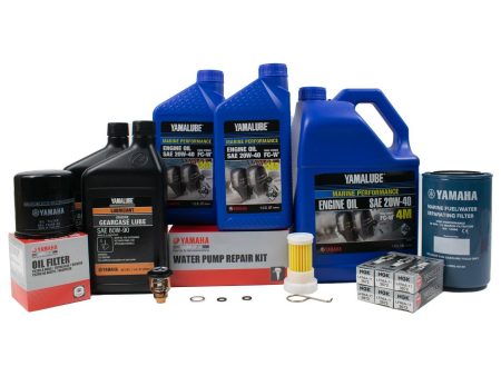 Yamaha 300 Hour Service Maintenance Kit - Yamalube 20W-40 - F250 - 2005 Online now