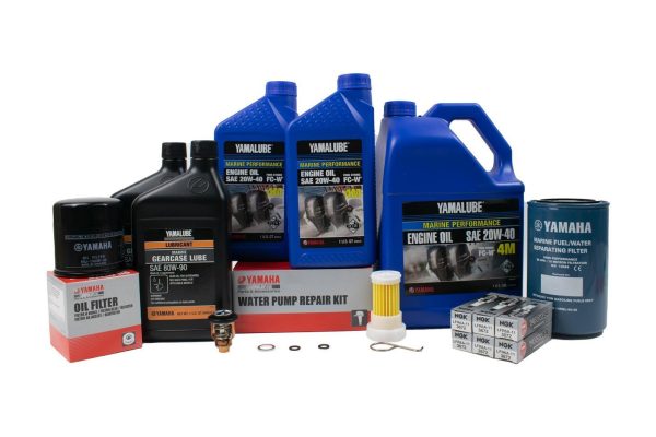 Yamaha 300 Hour Service Maintenance Kit - Yamalube 20W-40 - F250 - 2005 Online now