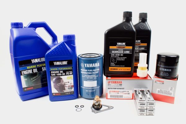 Yamaha 300 Hour Service Maintenance Kit - Yamalube 10W-30 - F150 - 2004-2005 Online Sale