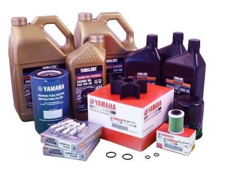 Yamaha 100 Hour Service Maintenance Kit With Cooling - Yamalube 5W-30 Synthetic - XF425 - All Models Discount