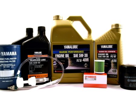 Yamaha 20 Hour Service Maintenance Kit - Yamalube 5W-30 - VF150 VF175 SHO Online Sale