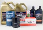 Yamaha 100 Hour Service Maintenance Kit with Cooling - Yamalube 5W-30 - VF200 VF225 VF250 SHO - LA Models Only Online Sale