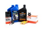 Yamaha 100 Hour Service Maintenance Kit w  Cooling - Yamalube 20W-40 - F25B - 2012-2018 Supply