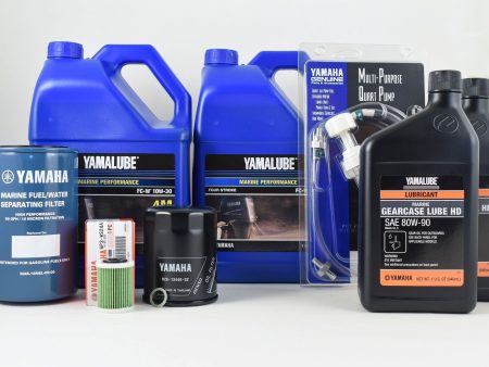 Yamaha 20 Hour Service Maintenance Kit - Yamalube 10W-30 - VF200 VF225 VF250 SHO - All Models For Sale