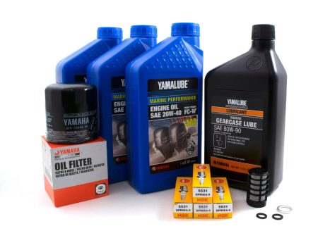 Yamaha 100 Hour Service Maintenance Kit - Yamalube 20W-40 - F50 - 1995-1999 on Sale