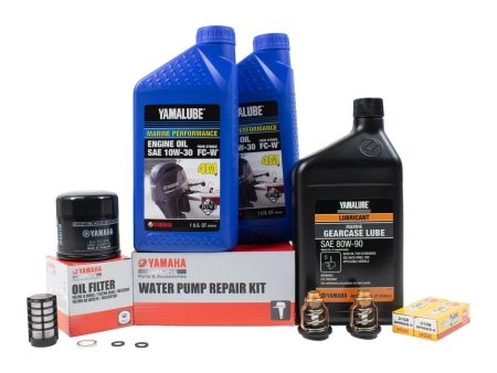 Yamaha 300 Hour Service Maintenance Kit - Yamalube 10W-30 - T25C - 2018-Current Online Sale