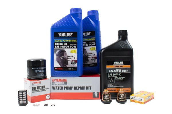 Yamaha 300 Hour Service Maintenance Kit - Yamalube 10W-30 - T25C - 2018-Current Online Sale