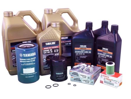 Yamaha 100 Hour Service Maintenance Kit - Yamalube 5W-30 Synthetic - XF425 - All Models For Sale