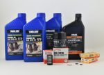 Yamaha 100 Hour Service Maintenance Kit - Yamalube 20W-40 - F60 - 2002-2004 Supply