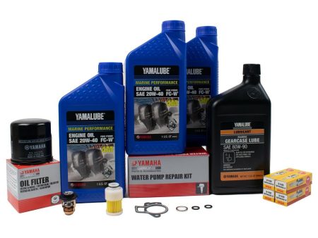 Yamaha 300 Hour Service Maintenance Kit - Yamalube 20W-40 - F50TLR T50TLR - 2005 Cheap