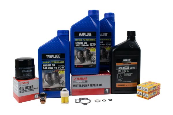 Yamaha 300 Hour Service Maintenance Kit - Yamalube 20W-40 - F50TLR T50TLR - 2005 Cheap