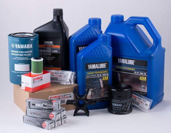 Yamaha 100 Hour Service Maintenance Kit with Cooling - Yamalube 10W-30 - F200 & F225 TUR TXR 3.3L V6 - 2006-2010 Sale