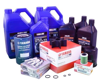 Yamaha 100 Hour Service Maintenance Kit With Cooling - Yamalube 10W-30 - XF425 - All Models For Sale