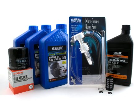 Yamaha 20 Hour Service Maintenance Kit - Yamalube 10W-30 - F50 - 2000-2004 For Sale