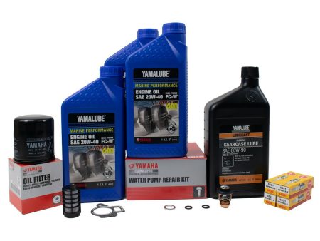 Yamaha 300 Hour Service Maintenance Kit - Yamalube 20W-40 - F50 - 1995-1996 on Sale