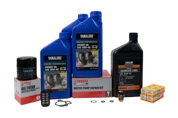 Yamaha 300 Hour Service Maintenance Kit - Yamalube 20W-40 - F50 - 1995-1996 on Sale