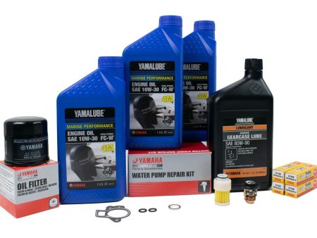 Yamaha 300 Hour Service Maintenance Kit - Yamalube 10W-30 - T60TLR - 2005 on Sale