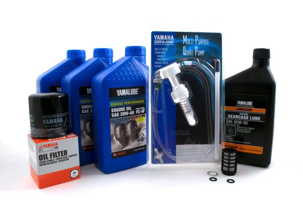 Yamaha 20 Hour Service Maintenance Kit - Yamalube 20W-40 - F50 - 1995-1999 For Sale