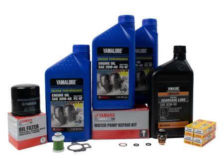 Yamaha 300 Hour Service Maintenance Kit - Yamalube 20W-40 - F60 - 2021 Current on Sale