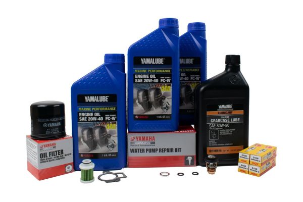 Yamaha 300 Hour Service Maintenance Kit - Yamalube 20W-40 - F60 - 2021 Current on Sale