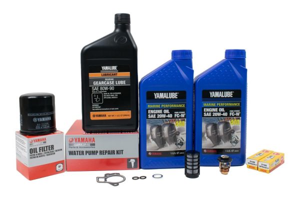 Yamaha 300 Hour Service Maintenance Kit - Yamalube 20W-40 - T25 - 2005-2006 Online Sale