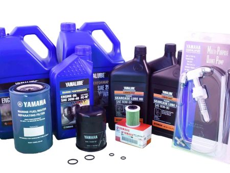 Yamaha 20 Hour Service Maintenance Kit - Yamalube 20W-40 - XF425 - All Models For Discount