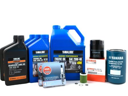 Yamaha 100 Hour Service Maintenance Kit - Yamalube 20W-40 - F350 Cheap