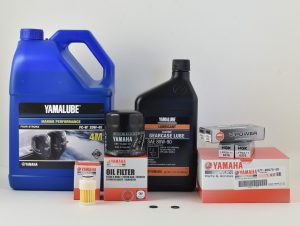 Yamaha 100 Hour Service Maintenance Kit with Cooling - Yamalube 20W-40 - F90 - 2005 Discount