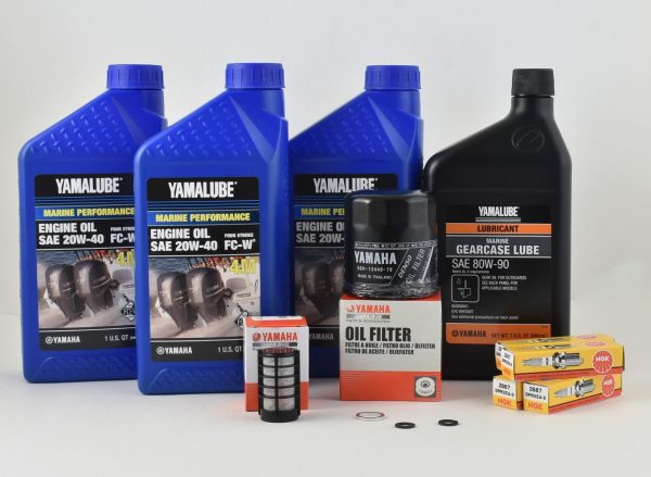 Yamaha 100 Hour Service Maintenance Kit - Yamalube 20W-40 - T60 - 2003-2004 For Cheap